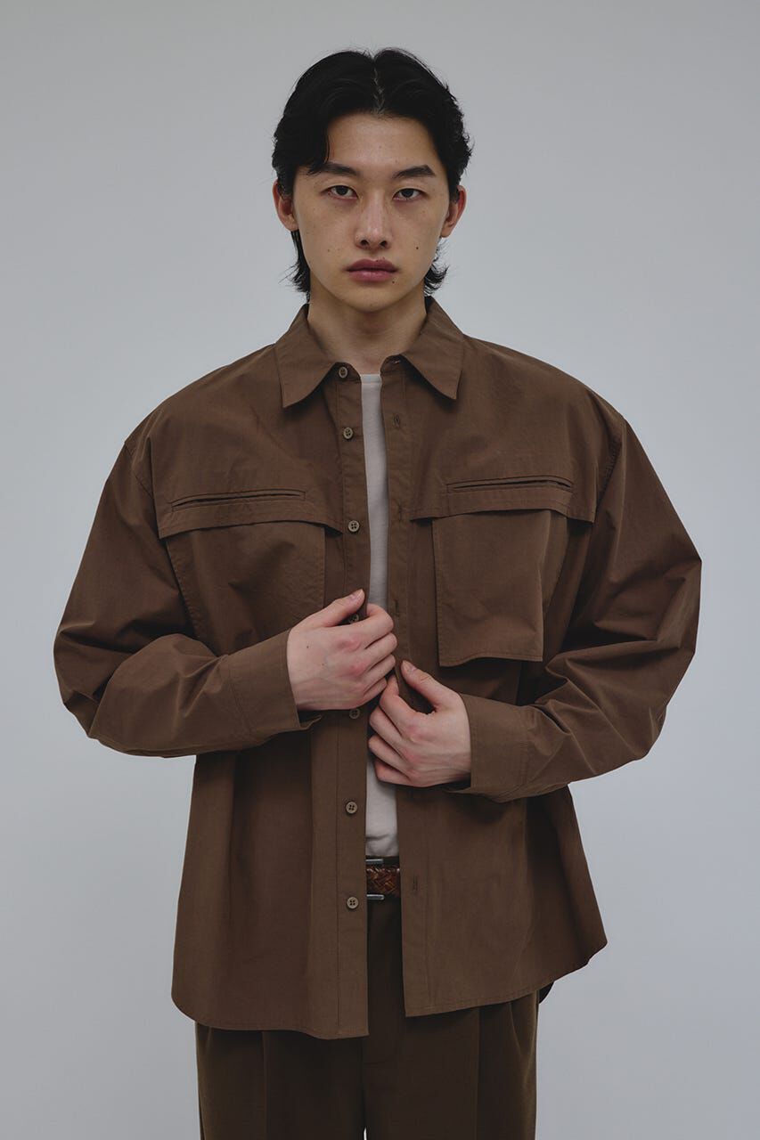 STYLEMIXER「フラップポケットシャツ」|シャツ・ブラウス|BRN