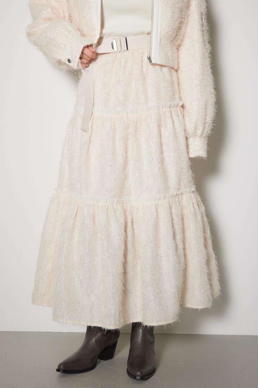 rienda「ニュアンスバリエーションフレアスカート」|スカート|