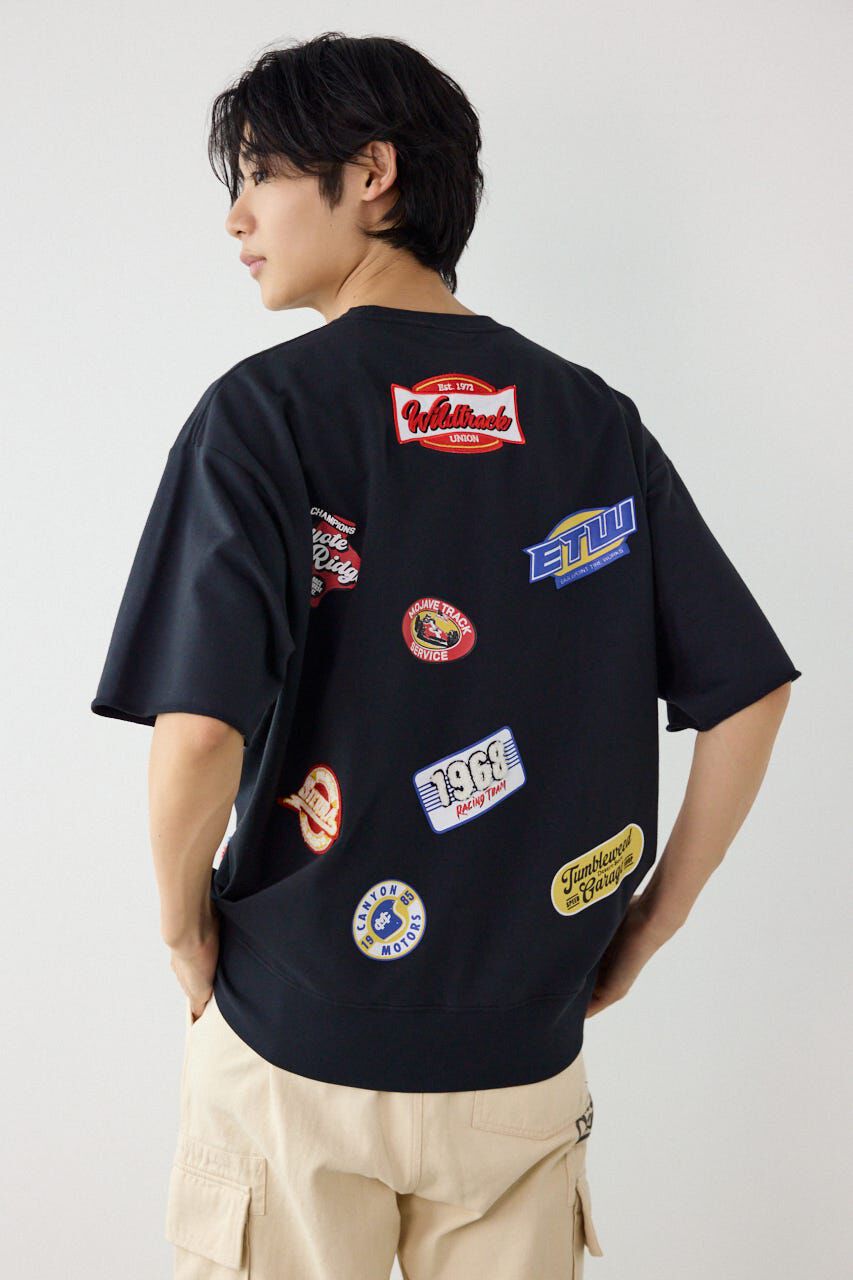 RODEO CROWNS「カスタムワッペン半袖スウェット」|Tシャツ・カットソー|