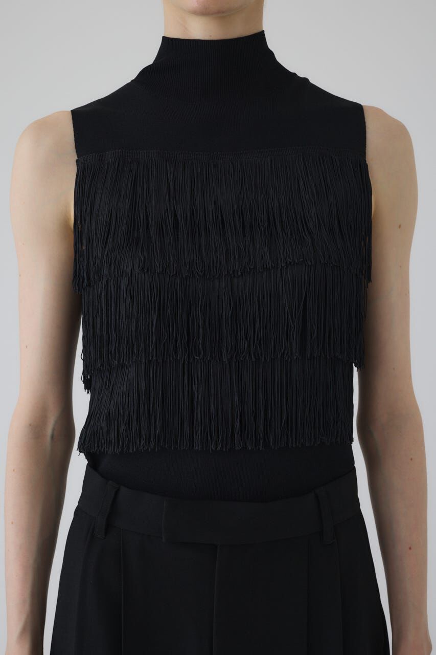 RIM.ARK 「Fringe N/S knit tops」|ニット・セーター|