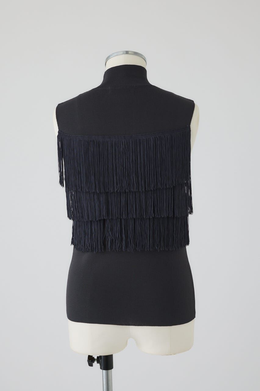 RIM.ARK 「Fringe N/S knit tops」|ニット・セーター|