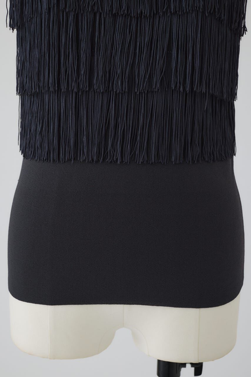 RIM.ARK 「Fringe N/S knit tops」|ニット・セーター|
