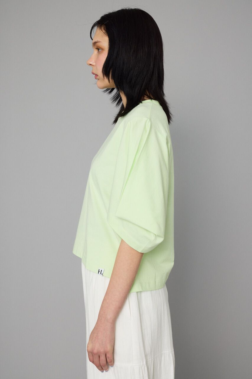 HeRIN.CYE「Tuck sleeve cut tops」|Tシャツ・カットソー|