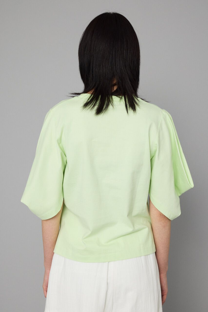 HeRIN.CYE「Tuck sleeve cut tops」|Tシャツ・カットソー|