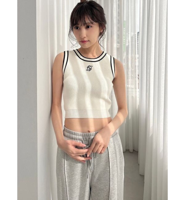 RESEXXY「バイカラーアメスリニット」|タンクトップ|