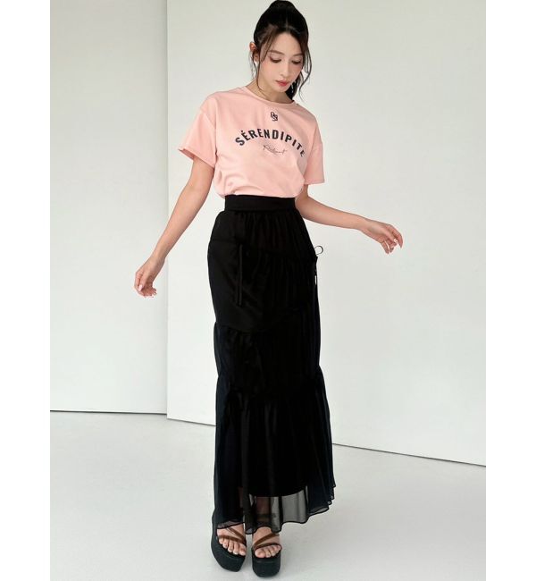 RESEXXY「エンブロイダリーロゴTシャツ」|Tシャツ・カットソー|