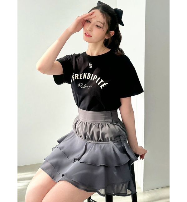 RESEXXY「エンブロイダリーロゴTシャツ」|Tシャツ・カットソー|