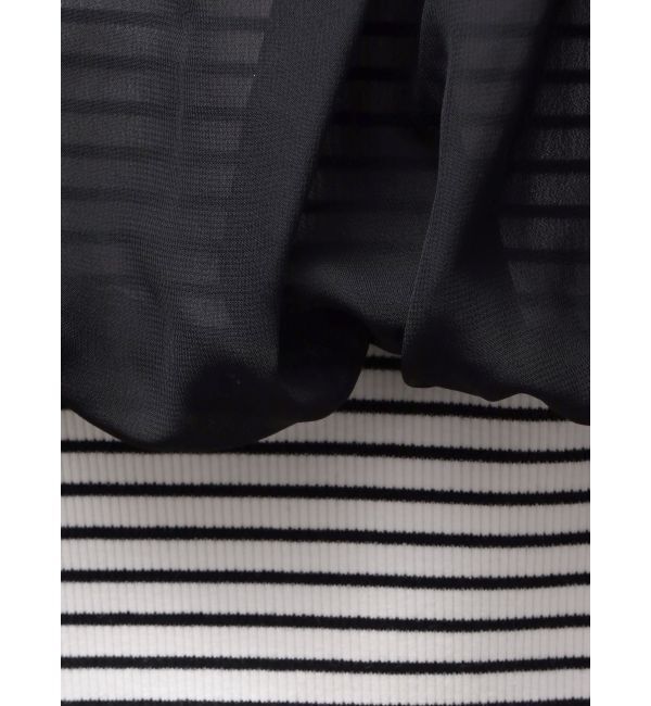 RESEXXY「シアードッキングオフショルトップス」|Tシャツ・カットソー|