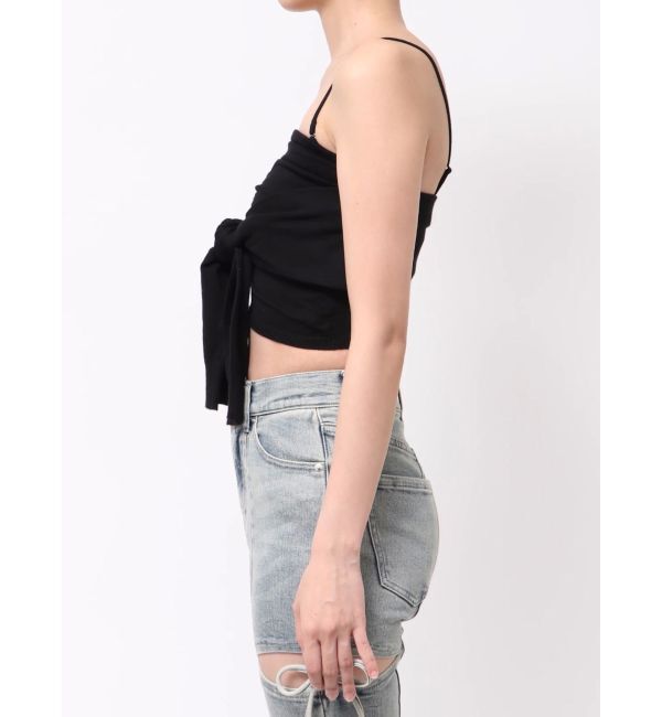 RESEXXY「スリーブツイストベアニット」|キャミソール|