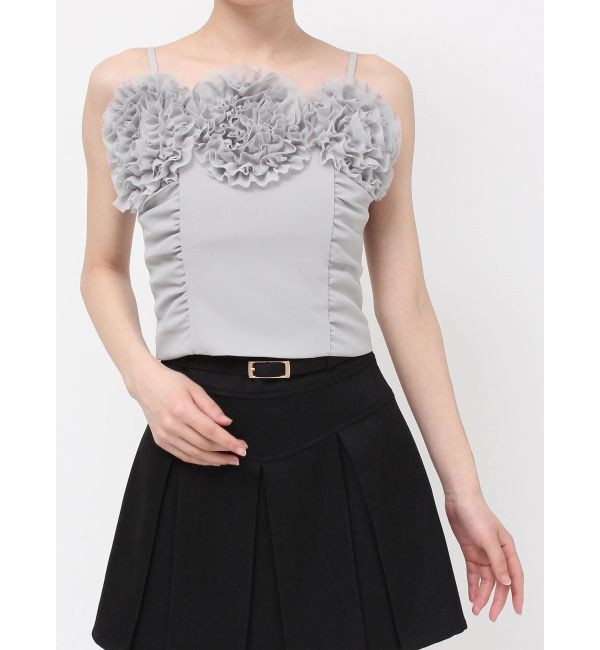 RESEXXY「コサージュキャミトップス」|キャミソール|