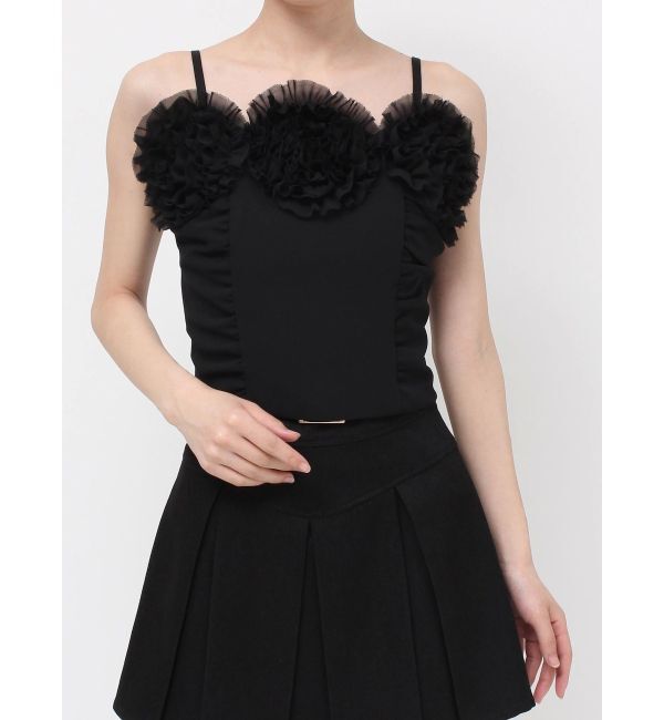 RESEXXY「コサージュキャミトップス」|キャミソール|