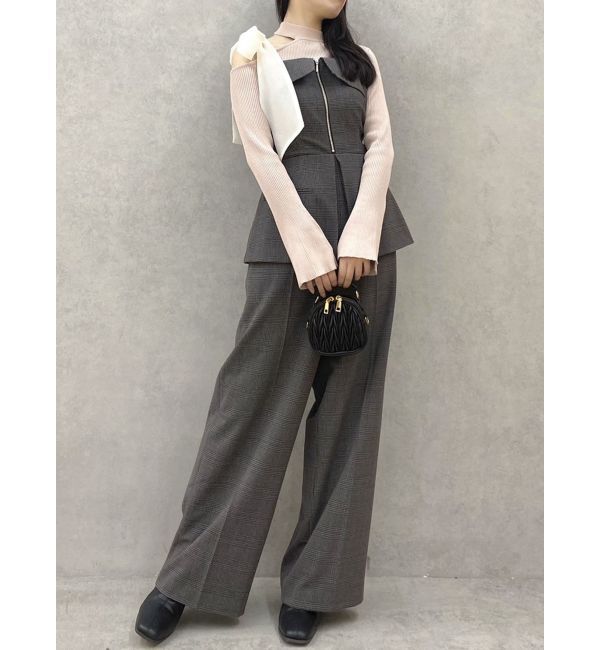 dazzlin「ワンショルリボンニットトップス」|ニット・セーター|