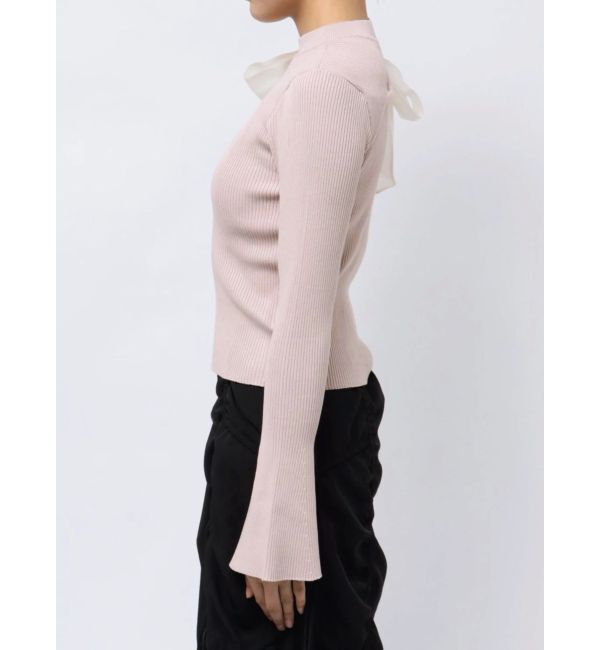 dazzlin「ワンショルリボンニットトップス」|ニット・セーター|