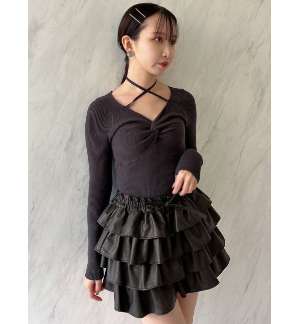 dazzlin「フリルミニスカートⅡ」|スカート|