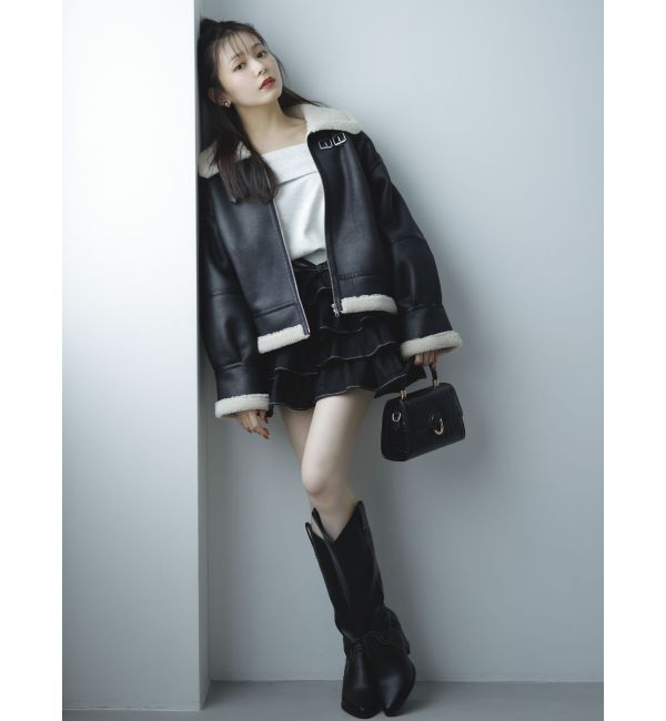 dazzlin「フリルミニスカートⅡ」|スカート|