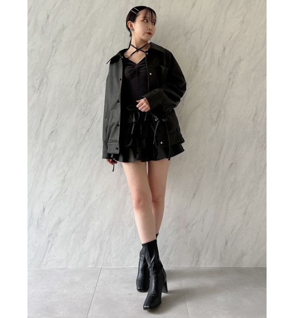 dazzlin「フリルミニスカートⅡ」|スカート|