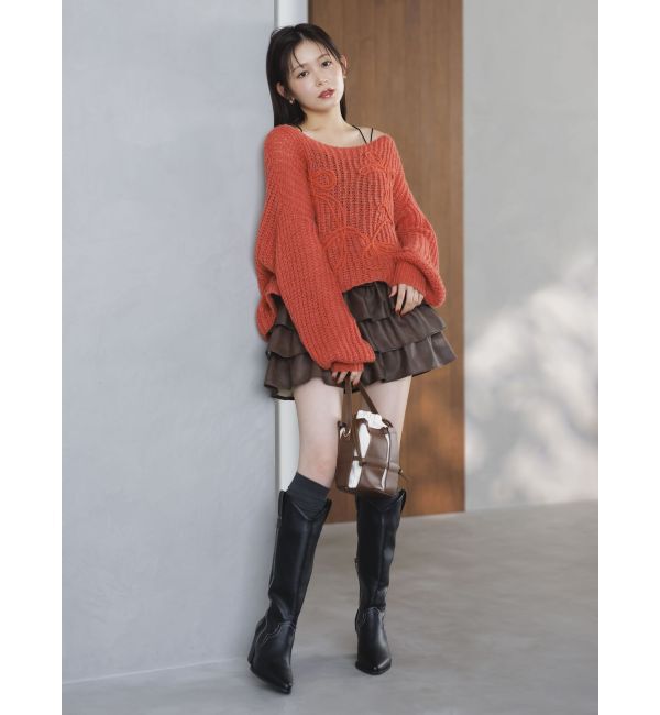 dazzlin「フリルミニスカートⅡ」|スカート|