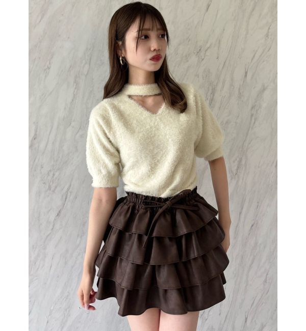 dazzlin「フリルミニスカートⅡ」|スカート|