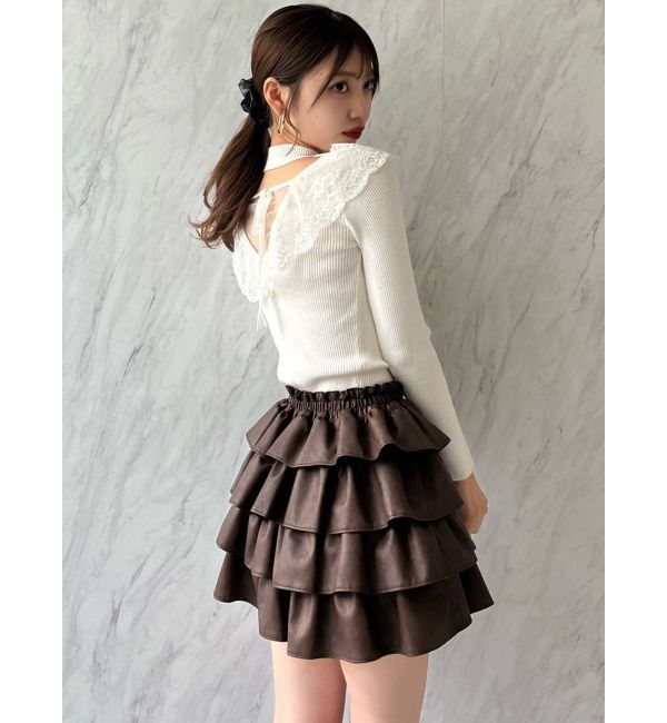 dazzlin「フリルミニスカートⅡ」|スカート|