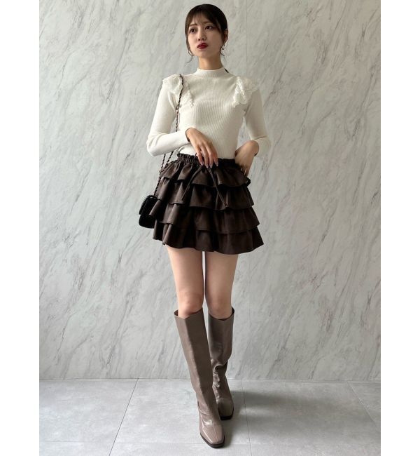 dazzlin「フリルミニスカートⅡ」|スカート|