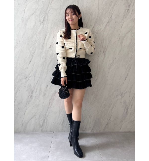 dazzlin「フリルミニスカートⅡ」|スカート|