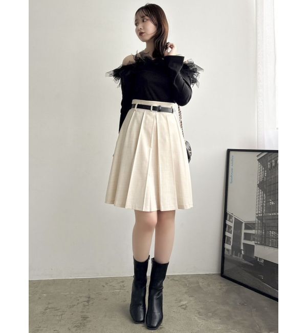 dazzlin「オフショルリボンカットトップス」|Tシャツ・カットソー|