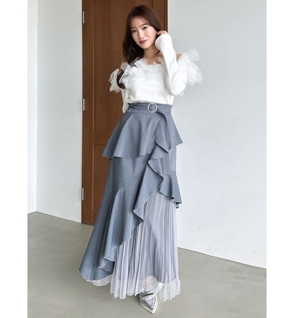 dazzlin「オフショルリボンカットトップス」|Tシャツ・カットソー|