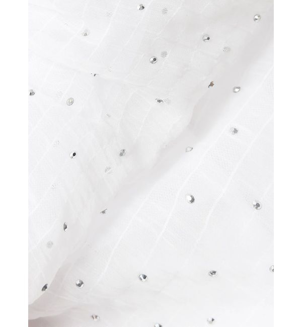 dazzlin「スクエアフリルペプラムブラウス」|シャツ・ブラウス|