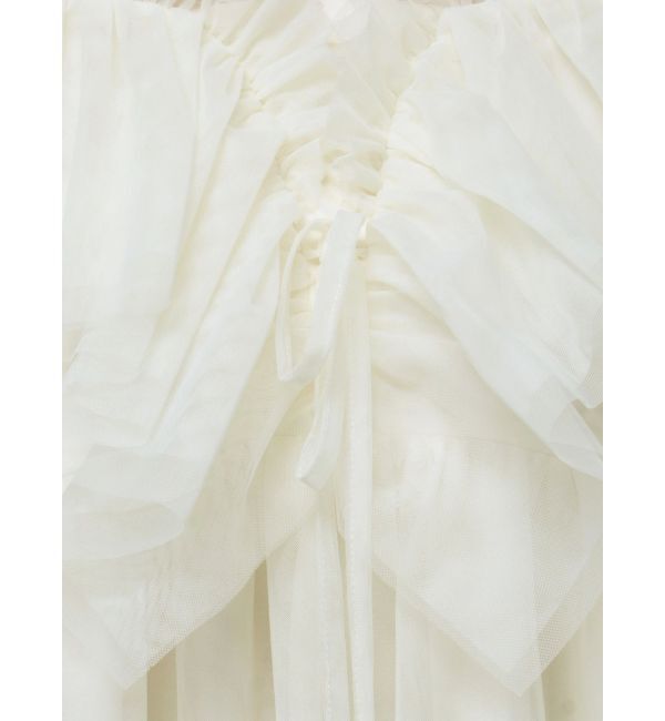 dazzlin「スクエアフリルペプラムブラウス」|シャツ・ブラウス|