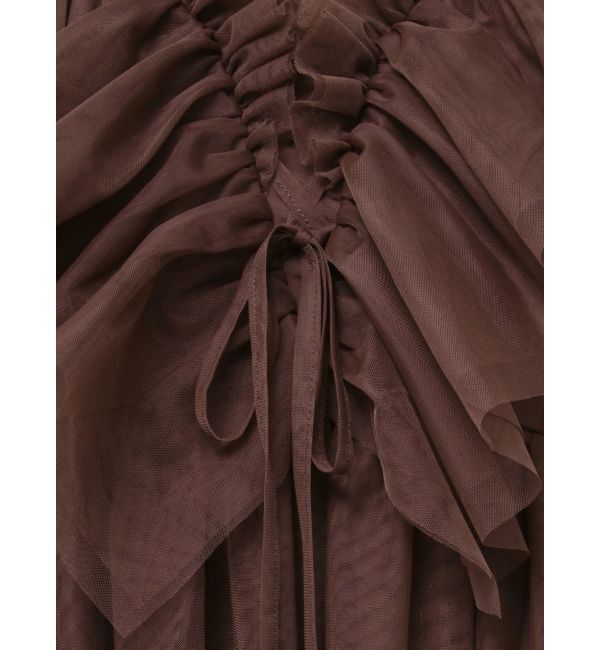 dazzlin「スクエアフリルペプラムブラウス」|シャツ・ブラウス|