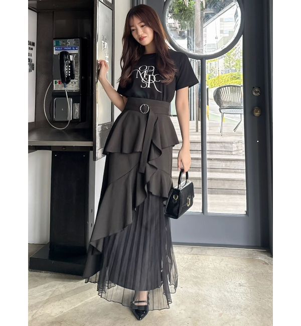 dazzlin「ロゴアートTシャツ」|Tシャツ・カットソー|