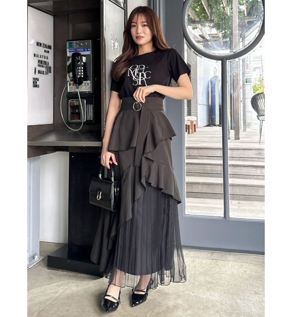 dazzlin「ロゴアートTシャツ」|Tシャツ・カットソー|