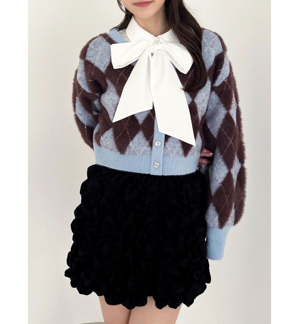 dazzlin「シュリンクミニスカート」|スカート|