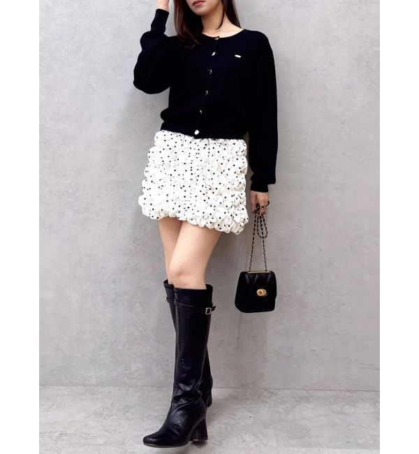 dazzlin「シュリンクミニスカート」|スカート|