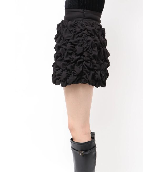 dazzlin「シュリンクミニスカート」|スカート|