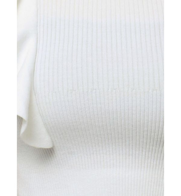 MERCURYDUO「2WAY総針ラッフルコンパクトニット」|ニット・セーター|