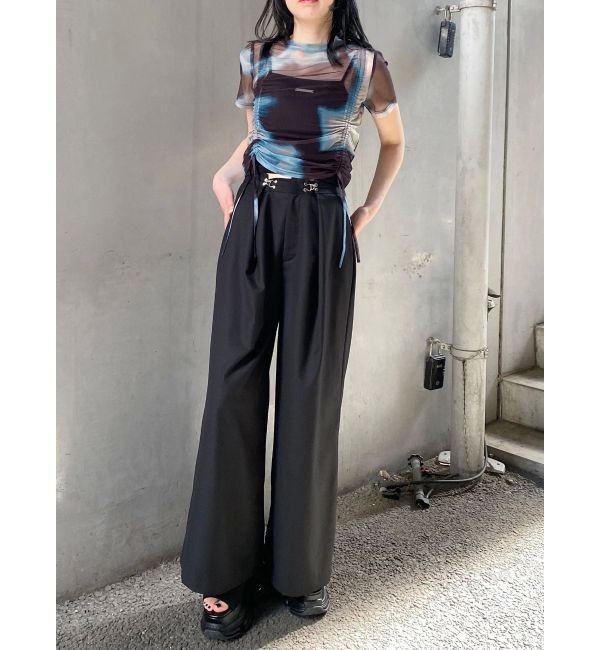 MURUA「【追加生産分】グラデーションシアートップス」|Tシャツ・カットソー|