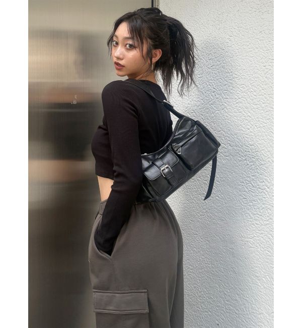 MURUA「メニーポケットベルトバッグ」|ハンドバッグ|