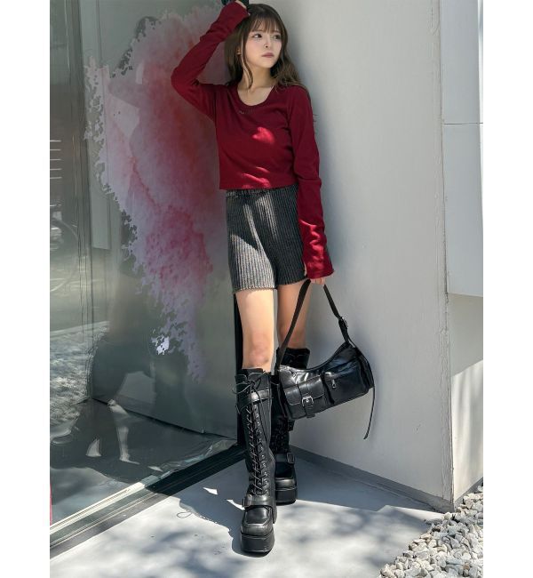 MURUA「メニーポケットベルトバッグ」|ハンドバッグ|