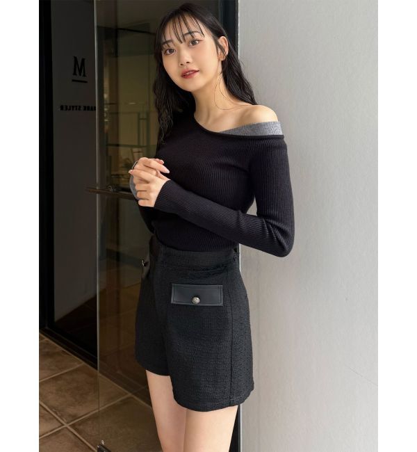 MURUA「ツイードショートパンツ」|その他|