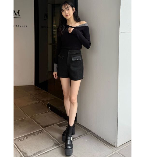 MURUA「ツイードショートパンツ」|その他|