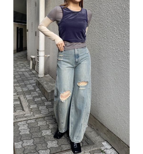 MURUA「マルチWAYセパレートトップス」|Tシャツ・カットソー|