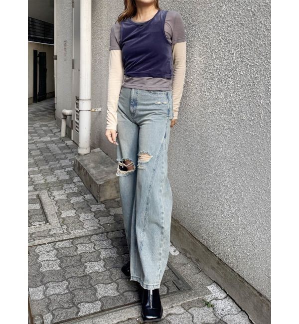 MURUA「マルチWAYセパレートトップス」|Tシャツ・カットソー|