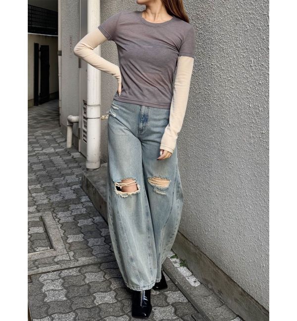 MURUA「マルチWAYセパレートトップス」|Tシャツ・カットソー|