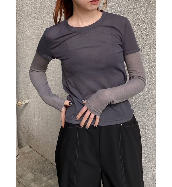 MURUA「マルチWAYセパレートトップス」|Tシャツ・カットソー|