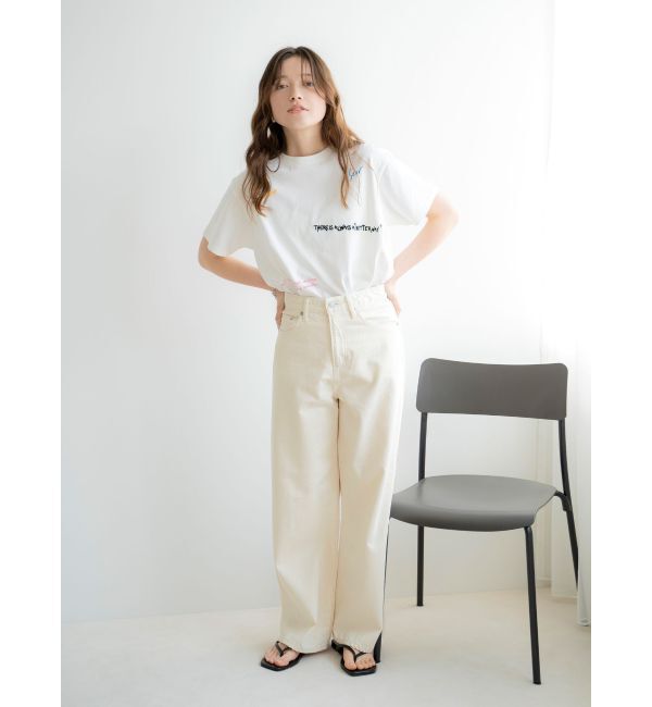 Ungrid「ミックスロゴデザインTee」|Tシャツ・カットソー|