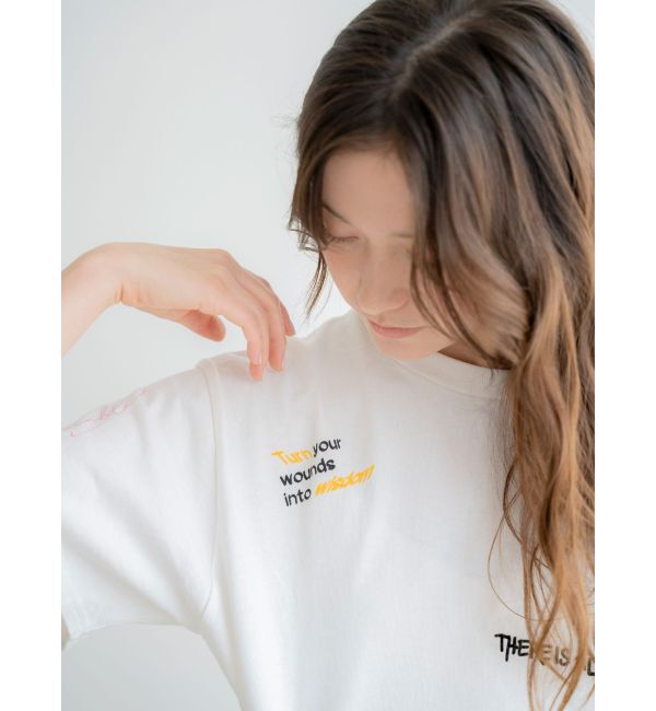 Ungrid「ミックスロゴデザインTee」|Tシャツ・カットソー|