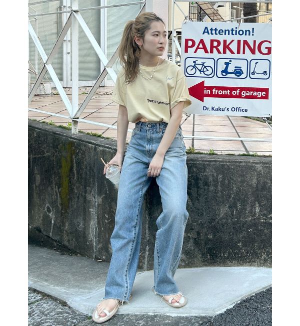 Ungrid「ミックスロゴデザインTee」|Tシャツ・カットソー|