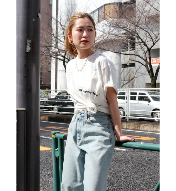 Ungrid「ミックスロゴデザインTee」|Tシャツ・カットソー|