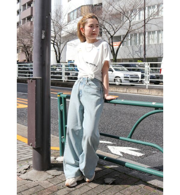 Ungrid「ミックスロゴデザインTee」|Tシャツ・カットソー|